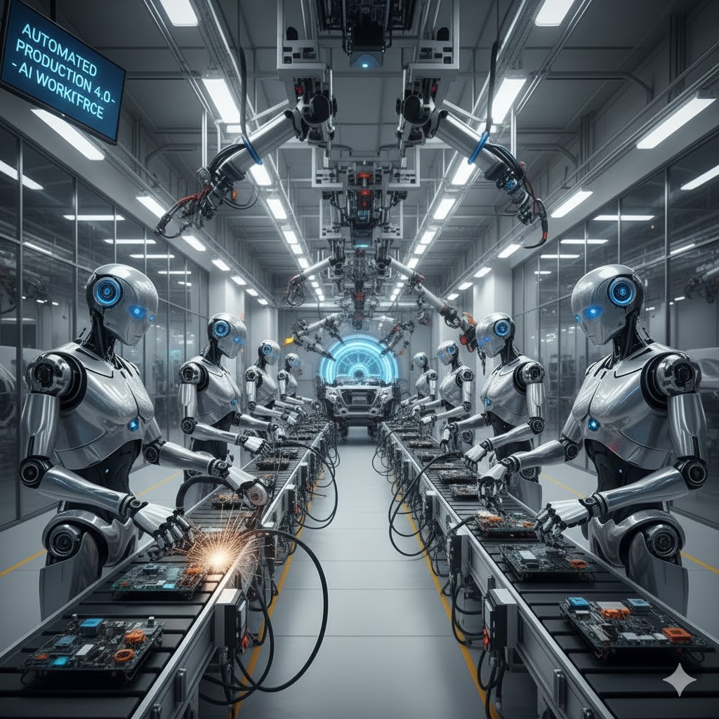 [제조 AI / 산업 AX 관련 정보 공유] <WSJ "中, AI·로봇 현장 배치 속도전…세계의 공장 2.0 전략">