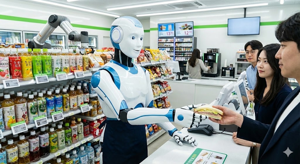 휴머노이드로 물류 비용 절감" 편의점업계도 AI 활용 속도